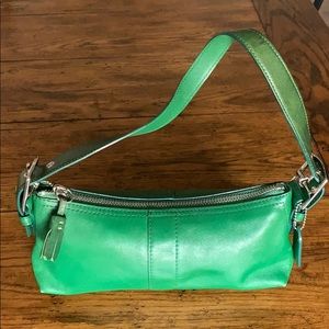 Kelly Green Coach Purse